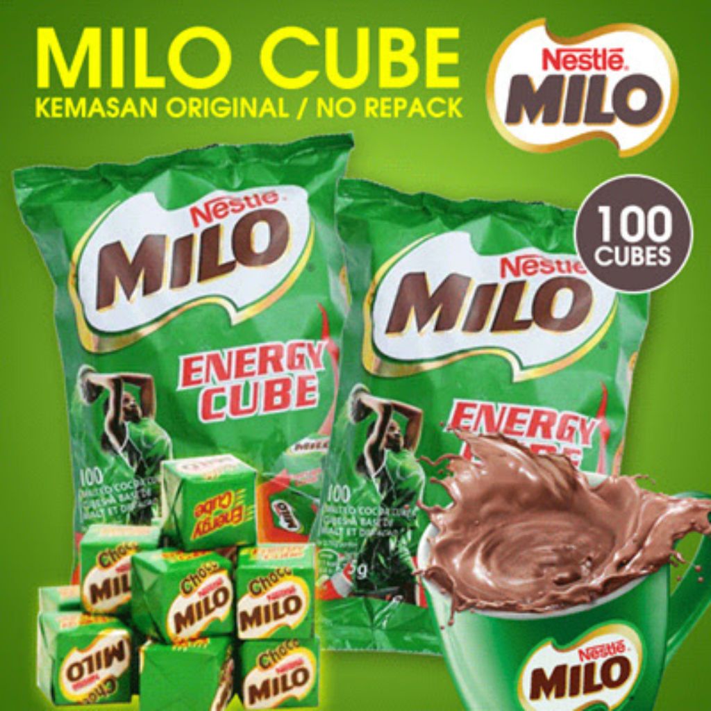 Kẹo milo cube Thái Lan 115k/ 1 gói 100 viên 275g