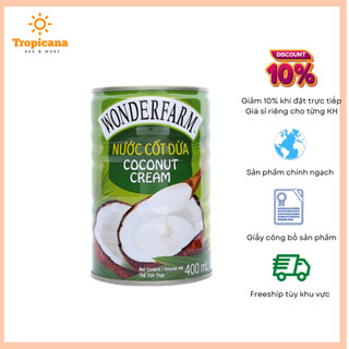 Nước cốt dừa Wonderfarm 400ml