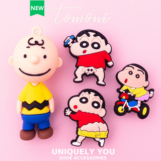 Charm Gắn Dép, Sticker Dép Crocs Nhựa PVC Nhân Vật Hoạt Hình Đáng Yêu - TM82