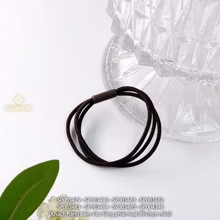 Dây buộc tóc nữ Eleanor Accessories nhiều màu basic phụ kiện tóc thun cột tóc 3479