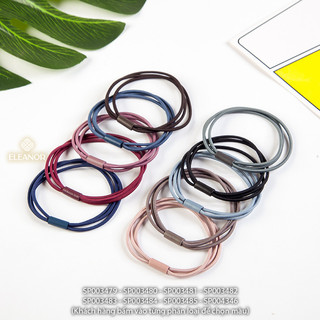 Dây buộc tóc nữ Eleanor Accessories nhiều màu basic phụ kiện tóc thun cột tóc 3479