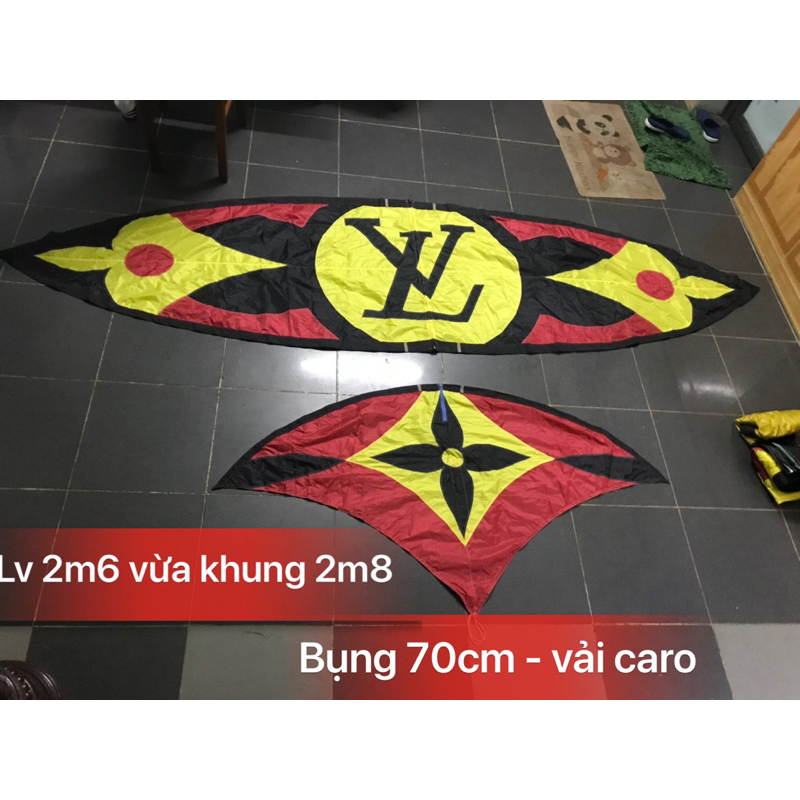 Áo diều lắp ghép mẫu LV siêu Hot - nhiều kích cỡ