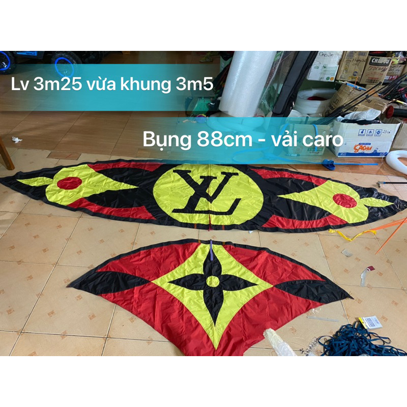 Áo diều lắp ghép mẫu LV siêu Hot - nhiều kích cỡ