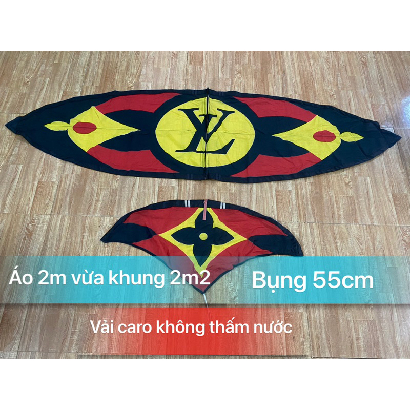 Áo diều lắp ghép mẫu LV siêu Hot - nhiều kích cỡ