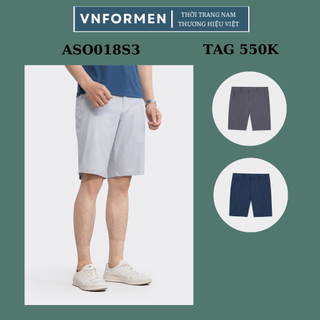 Quần short âu nam Aristino trẻ trung lịch sự ASO018S3
