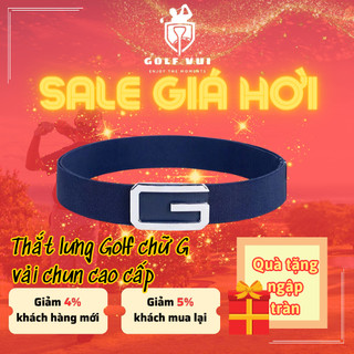Phụ kiện golf, Thắt lưng chun golf chữ G, dây lưng thể thao co giãn