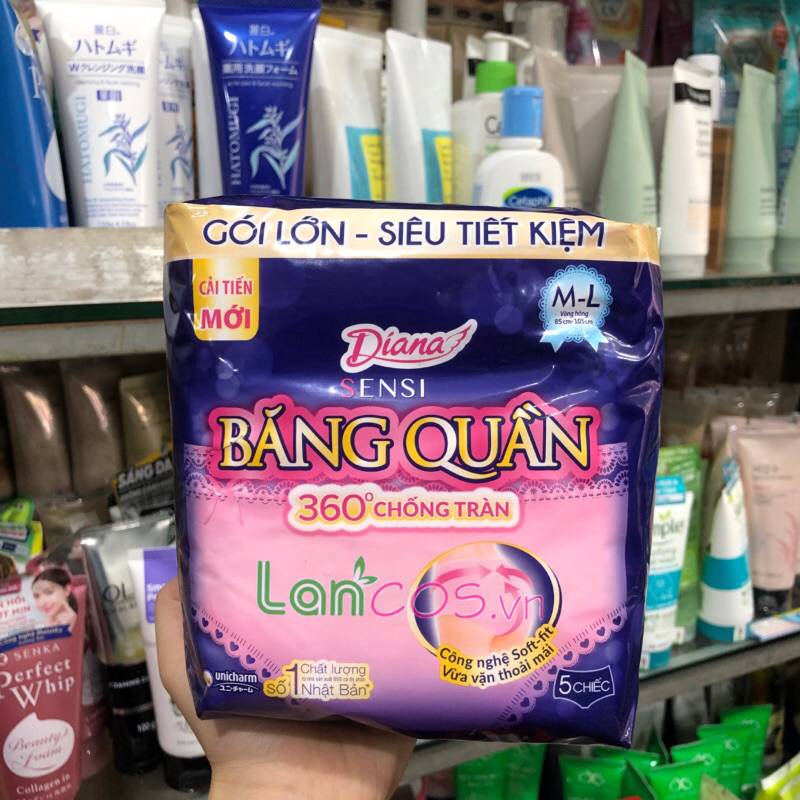 Băng quần Diana Sensi (gói 5 miếng)