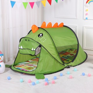 [Tặng kèm đèn nháy Pin] Lều cho bé, Lều công chúa hoàng tử, Lều thú tự bung hình động vật đáng yêu 🐅🐤🐻