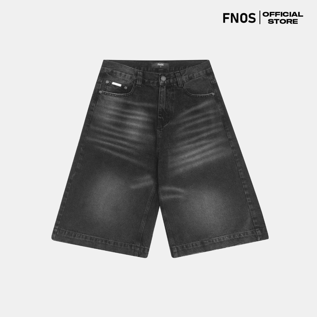 FNOS | QUẦN SHORT JEAN VIDA ESTATICA BAGGY JORTS BLACK WASH - BSJ3