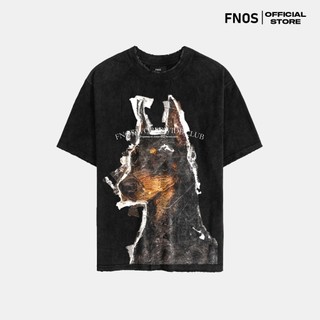 Áo Thun Unisex Form Overfit FNOS 'LE DOBERMANN' VINTAGE TEE TWG3 100% Cotton - Local Brand Chính Hãng