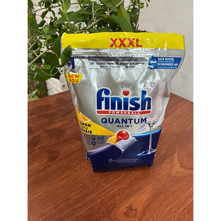 Viên rửa bát chén Finish Quantum 60 viên