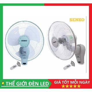 Quạt treo tường senko điều khiển remote tr1428/tr1683 hàng chính hãng