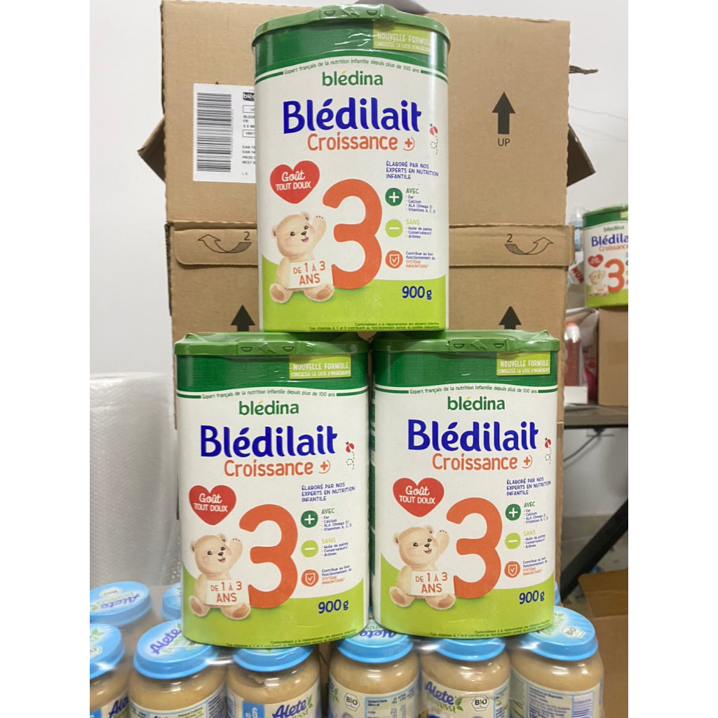 (Date 5/2025) Sữa Bledilait số 3 hộp 900gr của Pháp