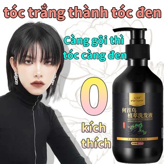 Chất lượng hàn quốc🌟gội đen thảo dược dầu gội đen tóc dầu gội tóc đen dầu gội tóc bạc gội tóc đen gội đen tóc thảo dược