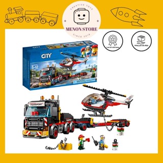 Đồ chơi lắp ráp 10872 20872 Xe tải hạng nặng chở máy bay - Xếp hình thông minh