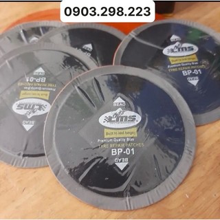 Hộp 20  miếng vá lốp bố vải BP-01 ( 75mm x 75mm )