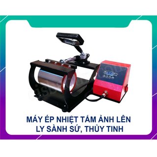 Máy ép nhiệt tấm ảnh lên ly sành sứ, thủy tinh