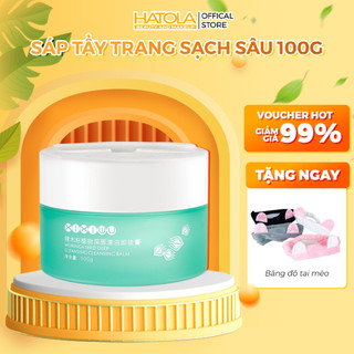 Sáp tẩy trang sạch sâu cấp ẩm Xixiwu 100g phù hợp mọi loại da tẩy trang sạch mọi lớp makeup Hatola