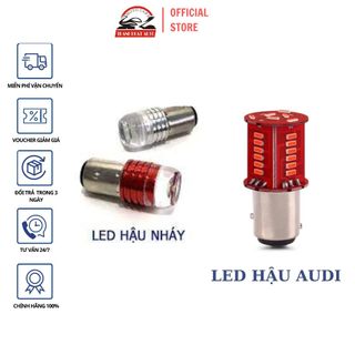 Đèn hậu led nháy và audi cho xe máy bóng led ánh sáng đỏ