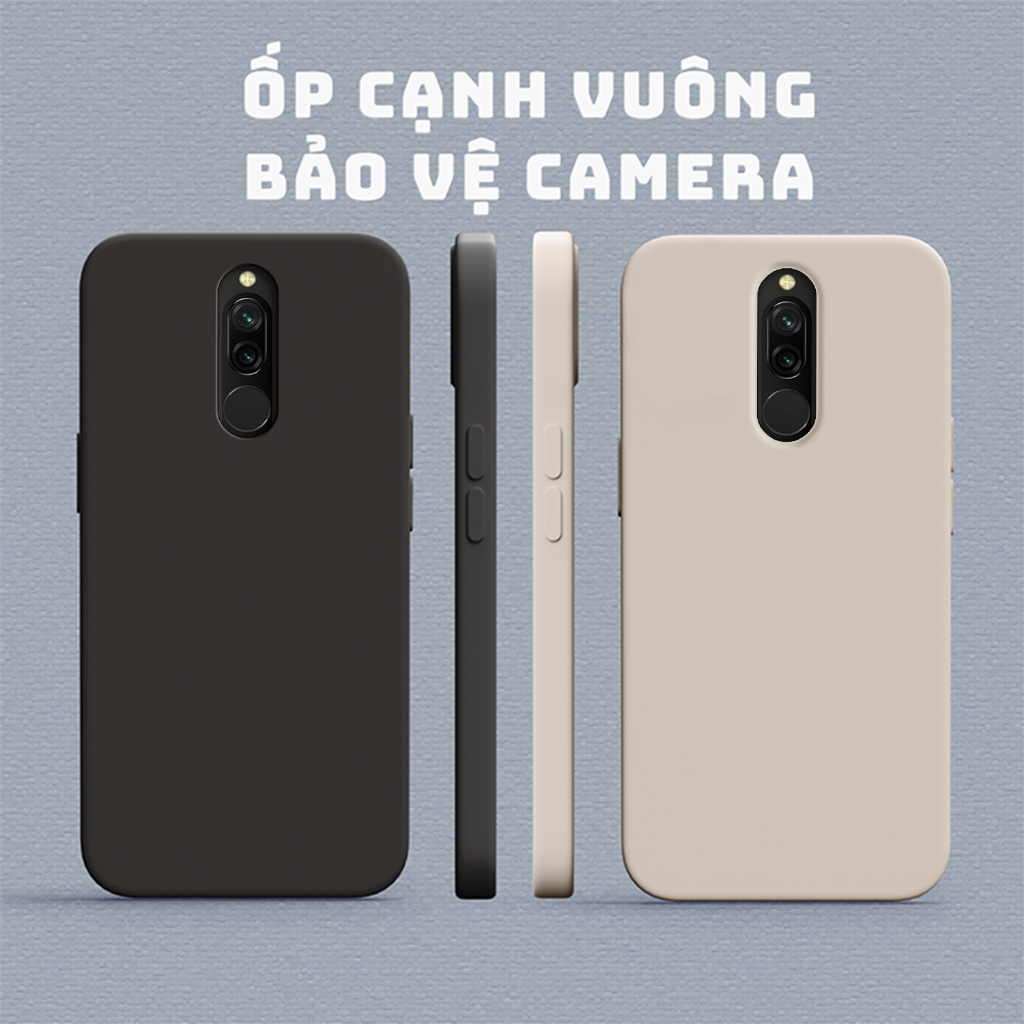 Ốp Lưng Điện Thoại cạnh vuông cho XIAOMI REDMI 8 - REDMI 8A |ỐP TPU ICCASE