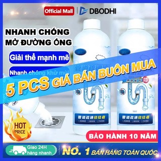 Chất lỏng tắc bồn Gel thông tắc cống ống thoát nước đa năng 500ml Thông tắc do chất thải hữu cơ