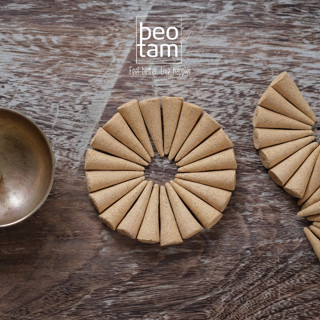 Nụ Palo Santo thủ công Bèo Tấm - Gỗ trắc xanh nhập khẩu, giúp thanh lọc không gian| Hộp 16 nụ