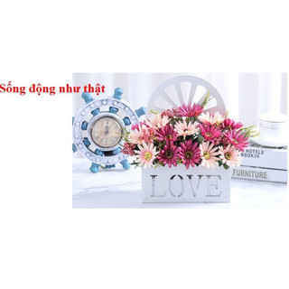 Hoa vải lụa giả trang trí-Treo tường
