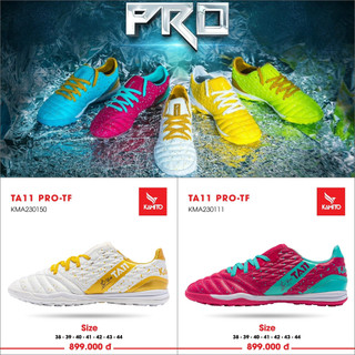 Giày đá banh kamito ta11 pro bản mới 2024 - lưỡi gà liền