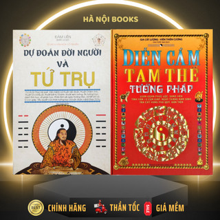 sách - combo 2 cuốn Dự đoán đời người và tứ trụ + Diễn Cầm Tam Thế Tướng Pháp - MinhLam