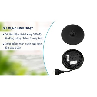 Bình đun siêu tốc Sharp 1 lít EKJ-10DVPS-BK