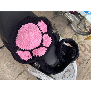Túi len chân mèo handmade (ảnh thật của sốp)