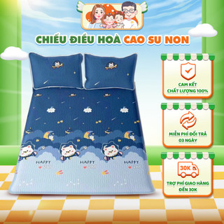 Chiếu điều hòa cao su non latex 5d new 2024 màu ngẫu nhiên - chiếu 5d cao su non siêu mát
