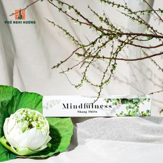 Thanh hương thư giãn Mindfulness từ nguyên liệu 100% tự nhiên, lành tính, có tính thanh tẩy cao
