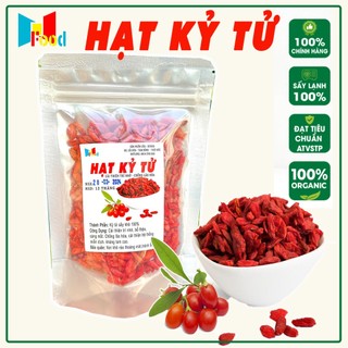 100g Hạt kỷ tử khô cao cấp trái to, vị ngọt, bổ dưỡng - pha trà, tiềm gà, nước sâm