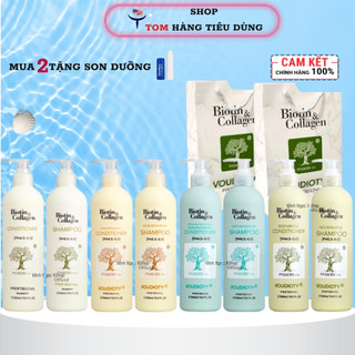 Dầu gội xả Biotin & Collagen Voudiaty 1000ml