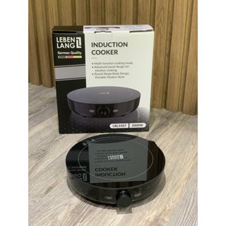 Bếp từ tròn Lebenlang điều chỉnh nhiệt núm cơ, công suất 2000w. Thương hiệu Đức , bh 2 năm