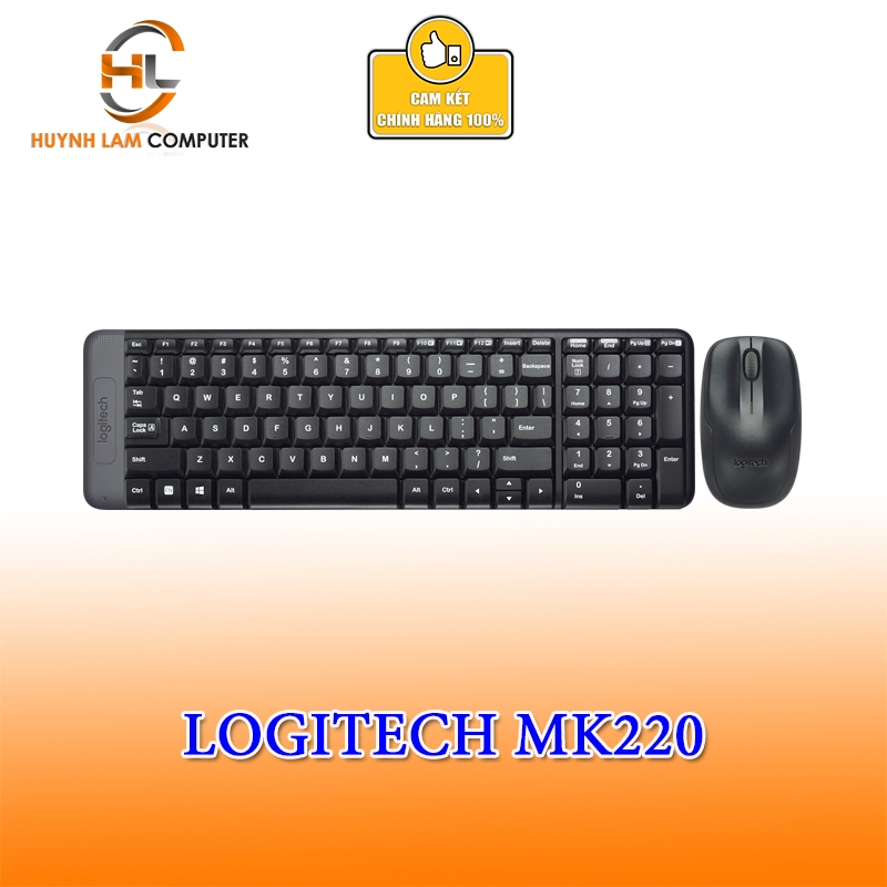 Phím chuột không dây Logitech MK220 - Digiworld phân phối