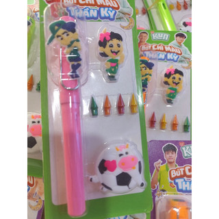 Bút chì kun thần kỳ tặng dán ticker