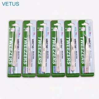Nhíp Gắp Đa Năng Mũi Nhọn vetus st12 chuyên gắp đính đá, nối mi, linh kiện nhỏ, sticker, nhặt lông yến cực chuẩn