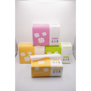 Thùng 30 Gói Giấy Ăn Khuyến Anh - Làm Từ Bột Gỗ Tự Nhiên - Không Chất Phụ Gia - Thùng 30 Gói 3 màu - 360 tờ