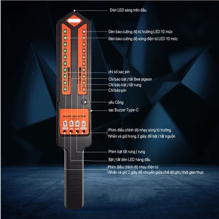 Máy dò ds.810 - thiết bị dò chuyên dụng máy ghi âm, định vị, gps ,.. độ nhạy cao