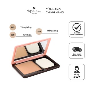 Phấn Nền Siêu Mịn Lâu Trôi Naris Ailus Lasting Smooth Powder Foundation 10g