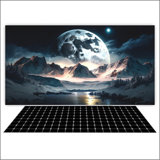 Tranh 3d decal có sẵn keo, tranh dán bể cá thủy sinh, bể cá rồng