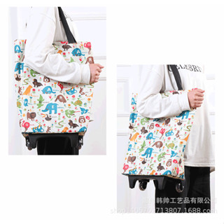 Xe kéo siêu thị gấp gọn,Túi đi chợ bằng vải chống thấm nước,Giỏ đi chợ có bánh xe,Túi đựng đồ dã ngoại đa năng