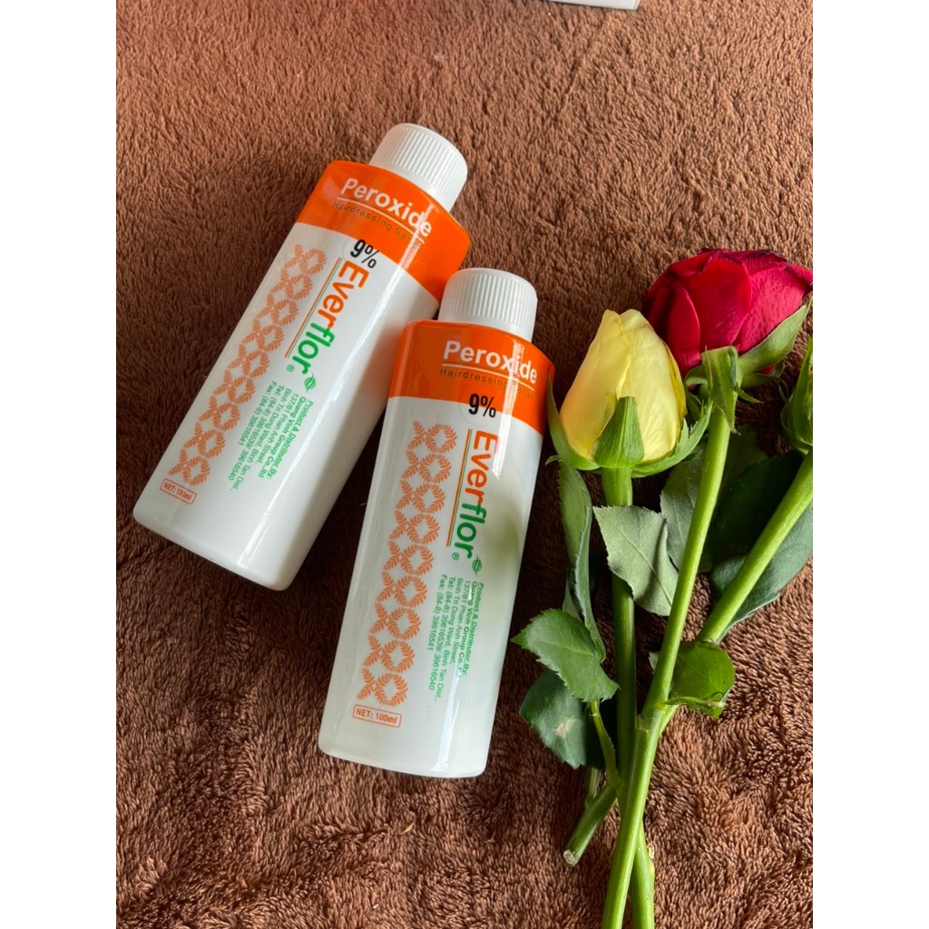 Oxy trợ nhuộm nhỏ everflor 100ml