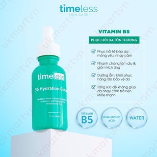 [Thanh lý] Serum Cấp Nước Phục Hồi Da Timeless Vitamin B5 30ml