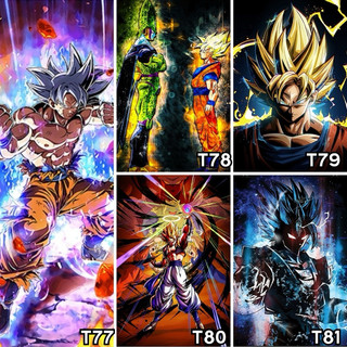 [MARVELSTORE] Combo 4 Poster Marvel Anime hình dán tường