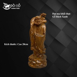 Tượng đạt ma sư tổ cao 20cm bằng gỗ bách xanh