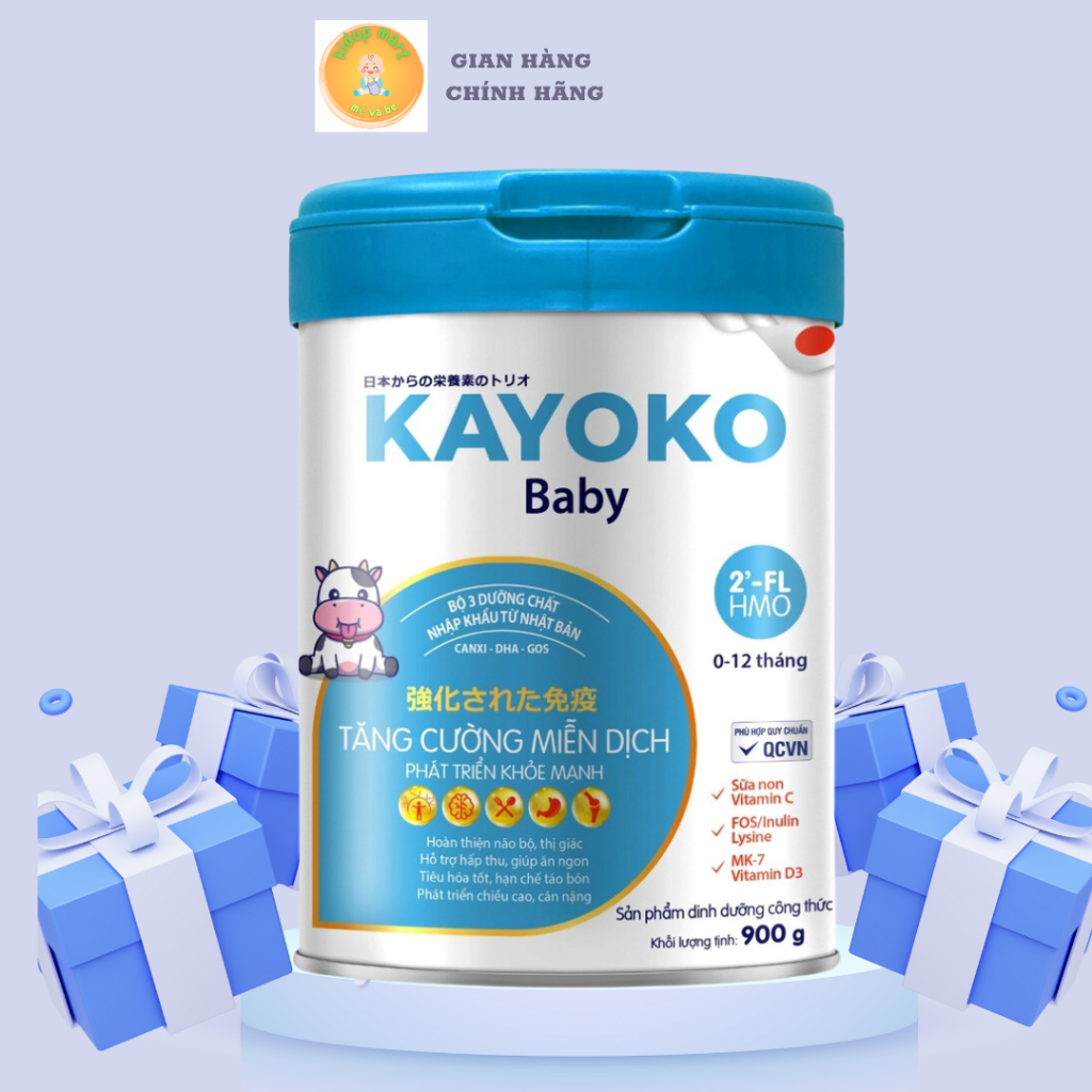 Sữa bột Kayoko BaBy công nghệ Nhật 900g