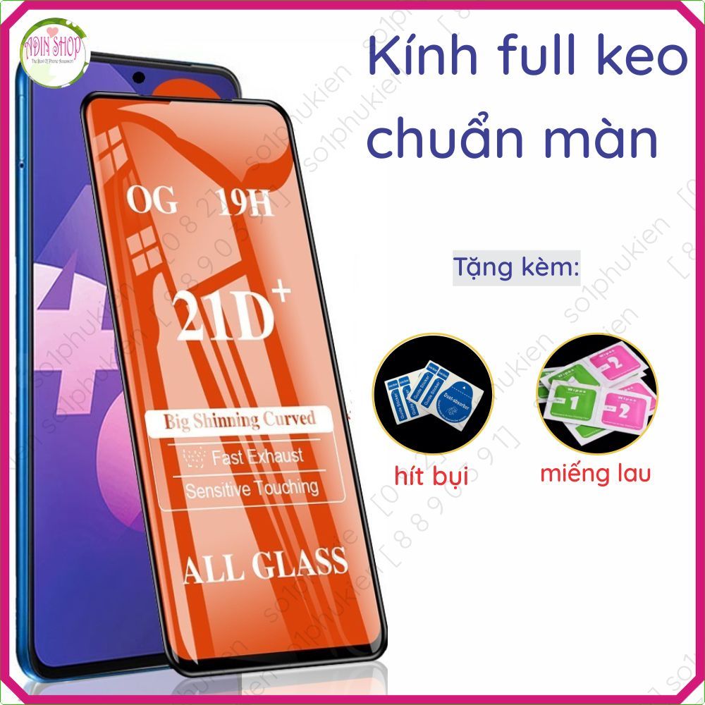 Kính cường lực Samsung M35 5G/ M55 5G/ A35 5G/ A55 5G/ A54/ A53 5G/ A73 5G full keo, chuẩn màn
